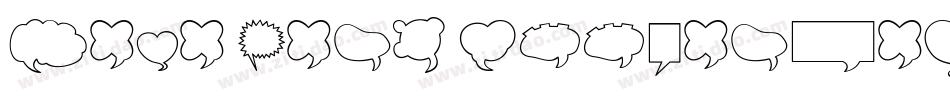 Mini Pics Doohickies Too字体转换